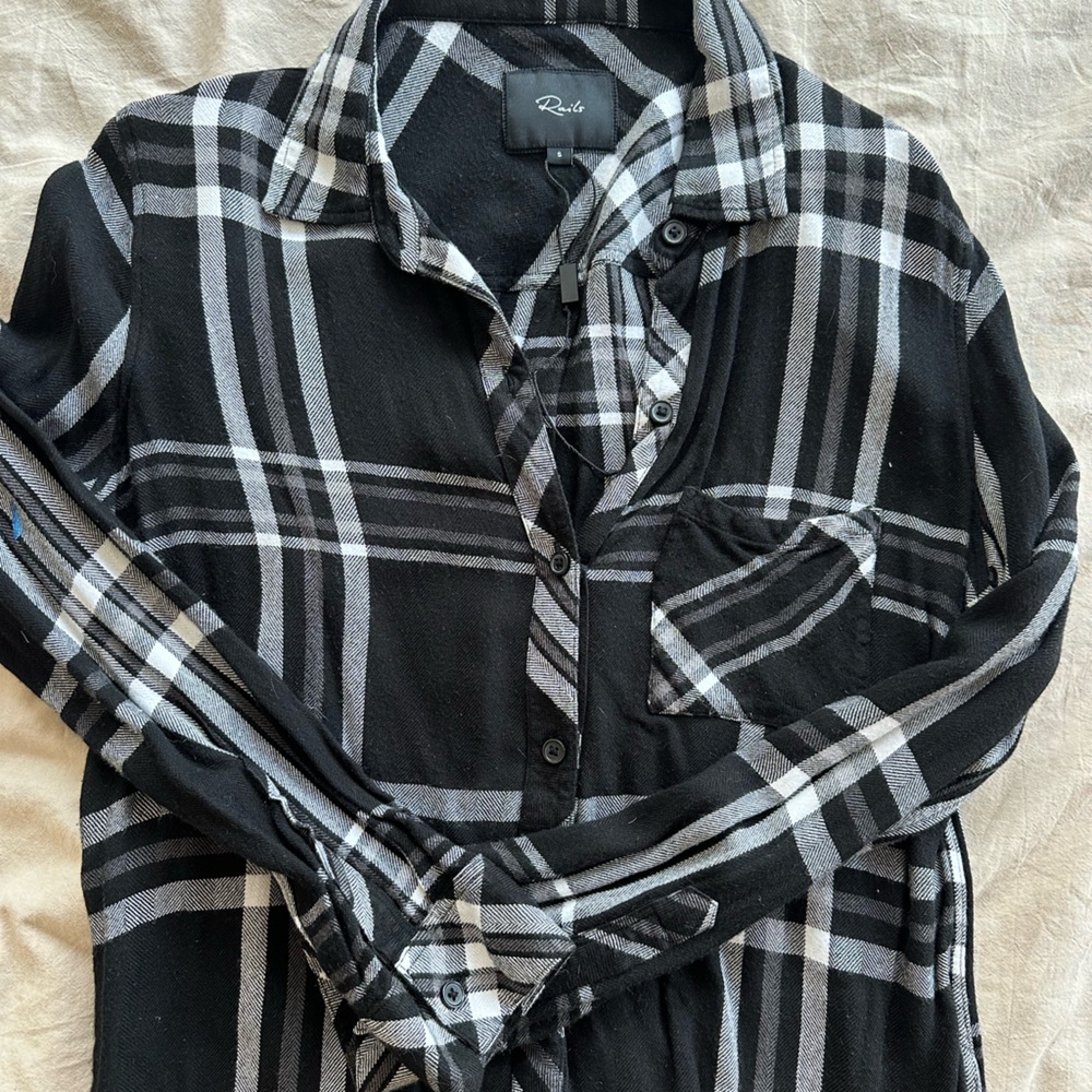 Brand New Rails Super Soft Flannel Size S